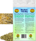 Mung Beans Sprouting Seeds | Féves Mung Graines à Germer | Organic & Non-GMO | Net Wt. 250 Grams (Approx. 3,700 Seeds) | High Germination Rate | Packaged in Canada