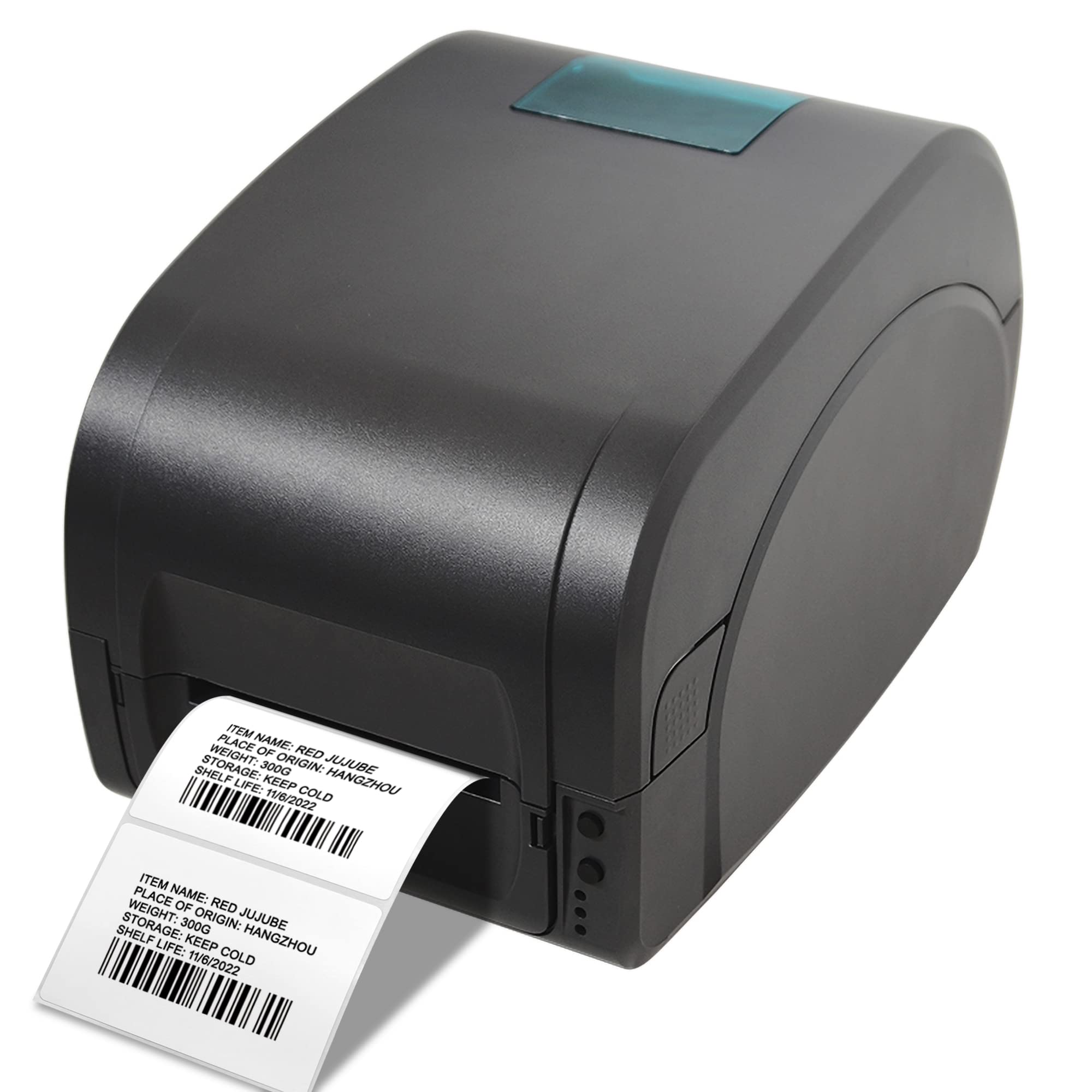Hybsk 3x2 inch Direct Thermal Labels for Barcodes, Address, Compatible with Rollo Label Printer & Zebra Desktop Printers (3"x2",4 Rolls White)