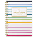 AT-A-GLANCE Planner 2026-2027 Weekly & Monthly Academic 12-Month July-June, 5-1/2" x 8-1/2", Simplified by Emily Ley, Happy Stripe (EL49-200A)