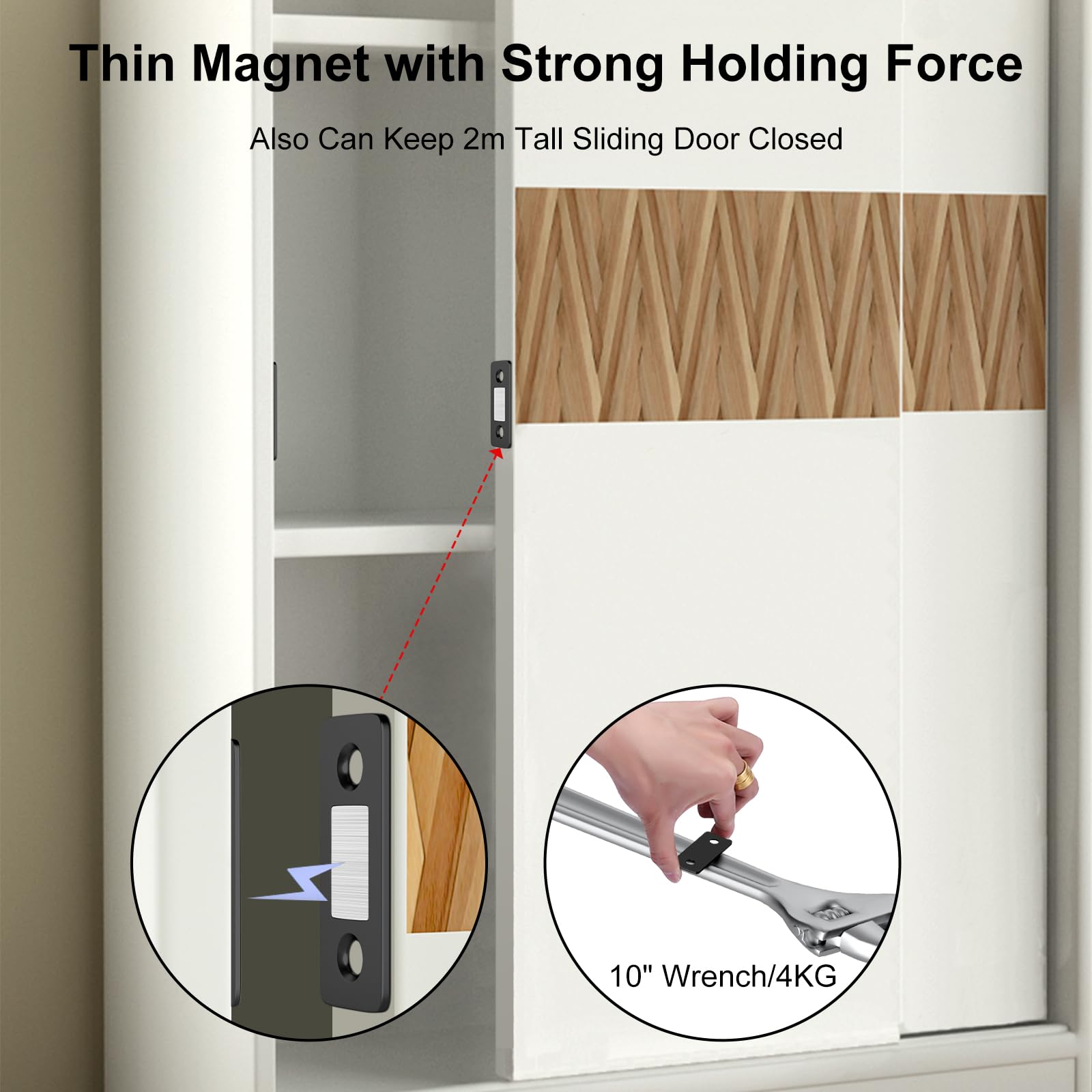Jiayi Cabinet Magnetic Catch 8 Pack Ultra Thin Cabinet Door Magnets Stick on Drawer Magnets Cabinet Latch Magnetic Closures for Cabinets Kitchen Closet Door Closing Magnetic Door Catch Closer