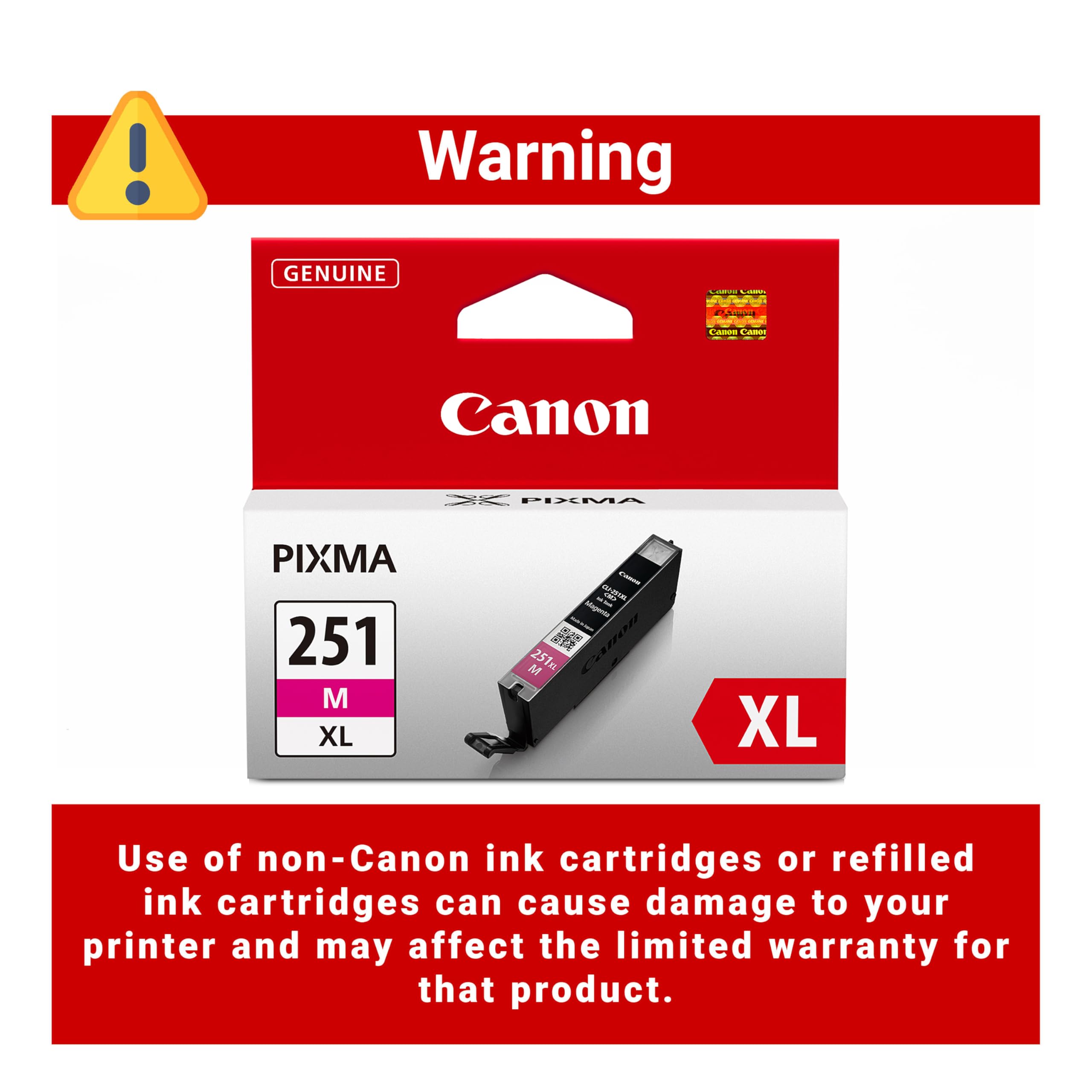 Canon CLI-251XL High-Yield Magenta Ink Tank (CLI-251M XL)