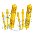 ACETOP Spa Mineral Stick 2 Pack Hot Tub Filter with 4 Months Lifetime Cartridge Universal for Spas Filters Swimming Pool Fish Pond (Yellow)