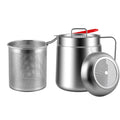 2-in-1 Deep Fryer Pot with Basket(2.1L), Stainless Steel Oil Strainer Pot, 304 Food-Grade Frying Pot with Fine Mesh Oil Filter for Cooking & Bacon Grease Storage