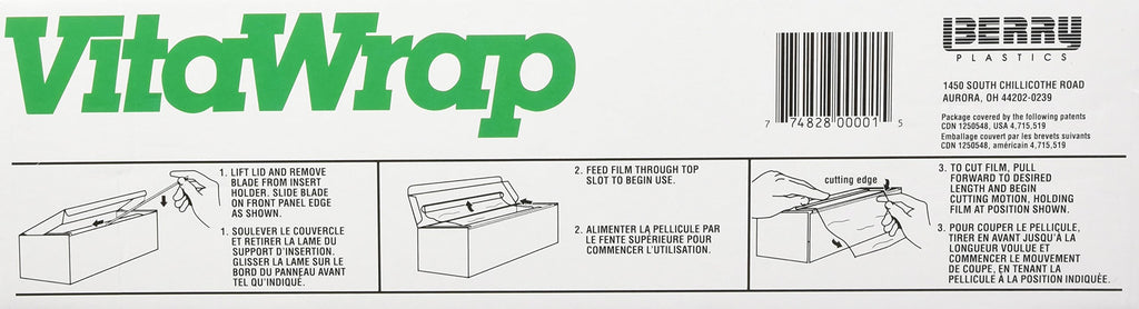 VITAWRAP Plastic wrap, cp 305 m