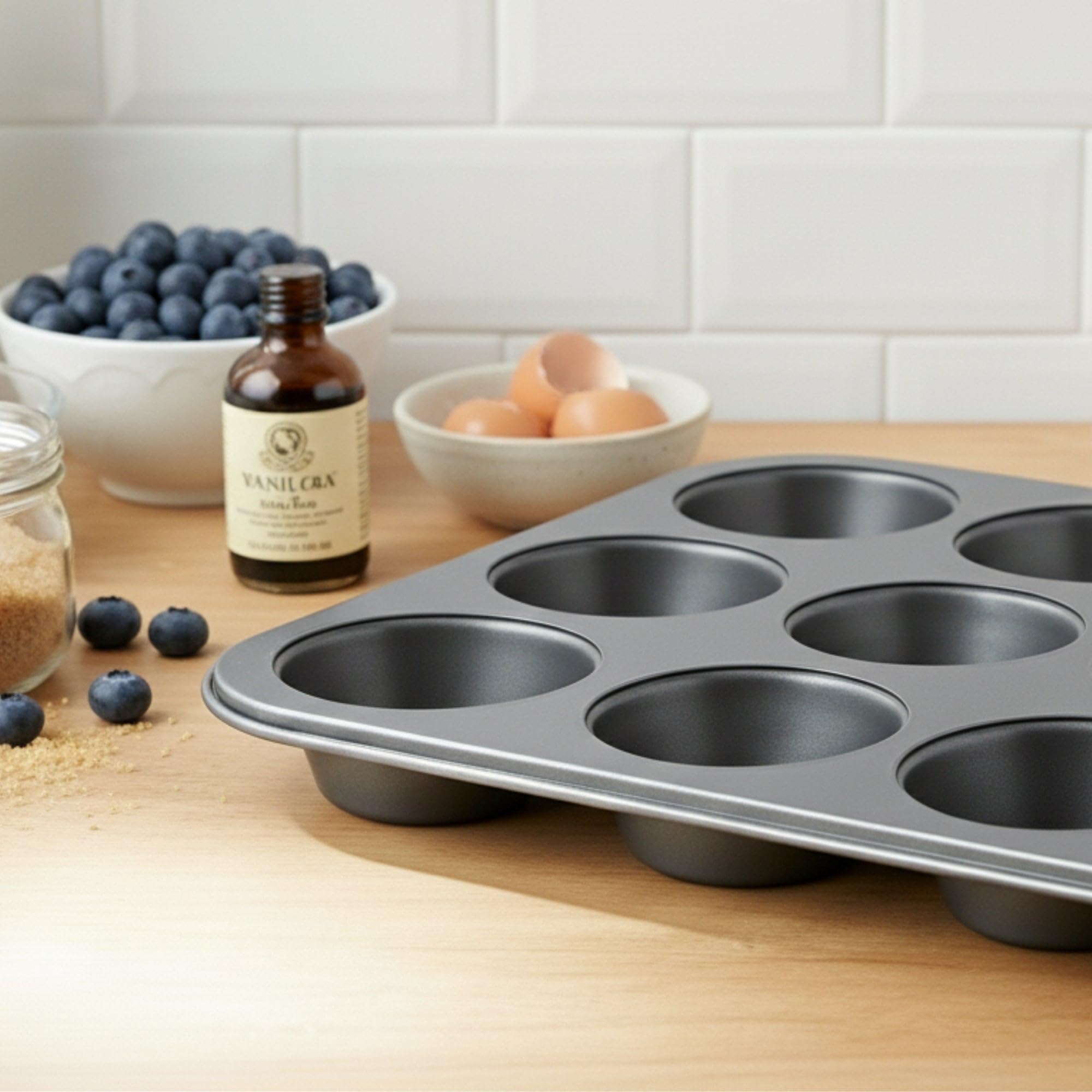 Meyer - BakeMaster 12 Cup Nonstick Muffin Pan - Made in Canada