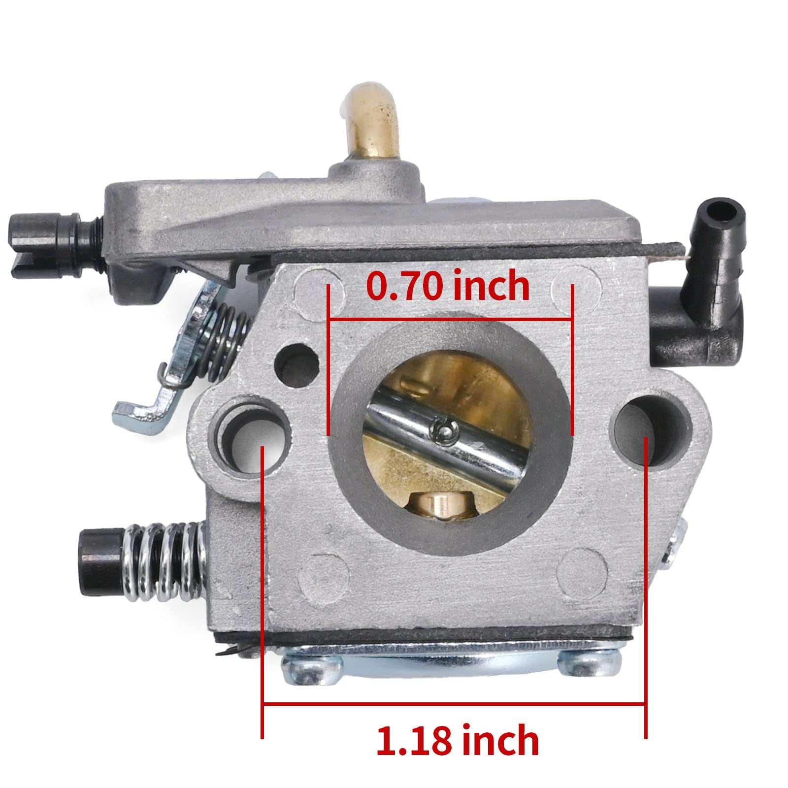 DUZFOREI WT-194 Carburetor Carb Kit Replacement for Stihl 024 026 MS240 MS260 WT-403A WT-403B Chainsaw, Replace# 1121 120 0611
