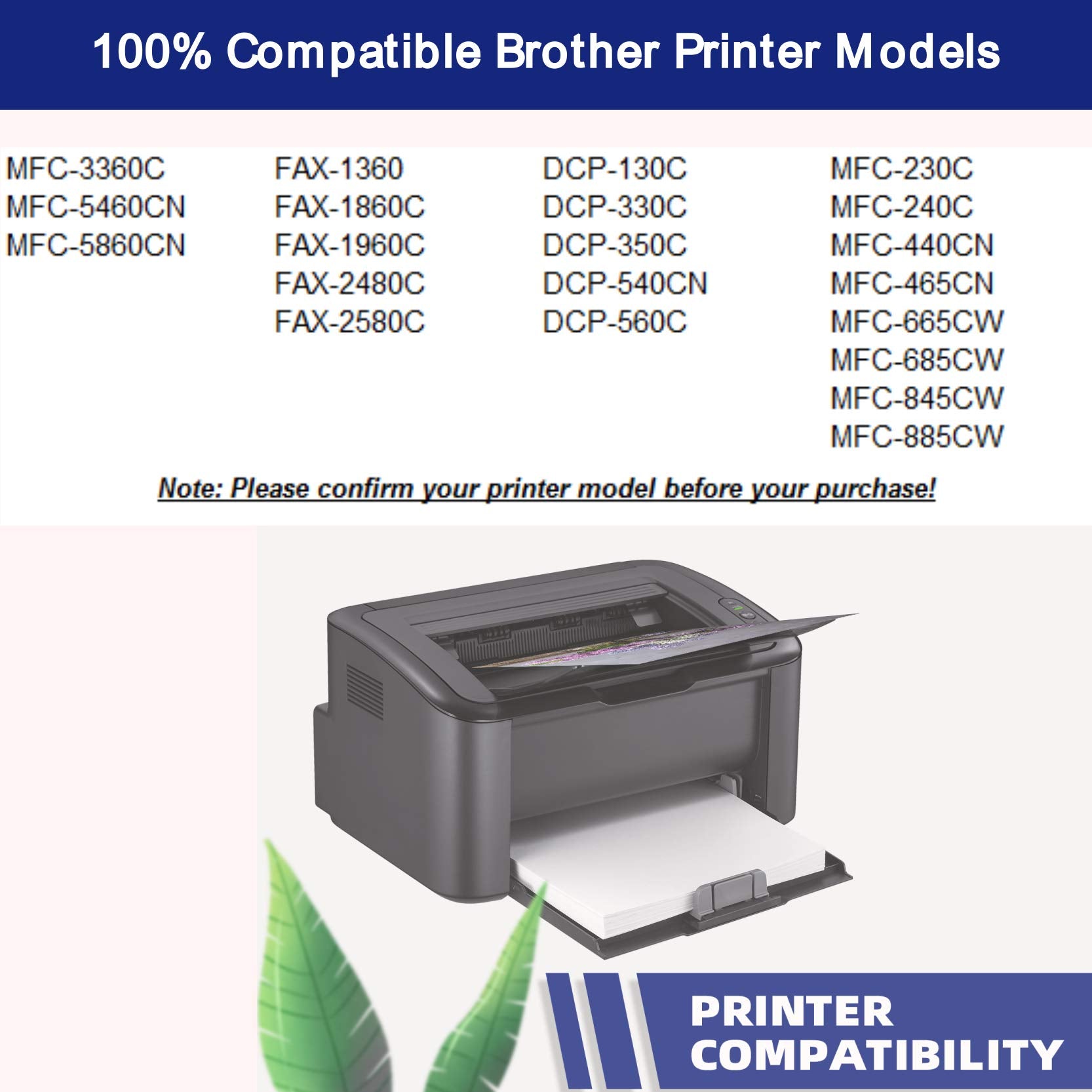BAALAND Compatible LC51 LC-51 Ink for Brother MFC-240c 230C MFC-885c MFC-465cn MFC-5860CN (4 Black, 2 Cyan, 2 Magenta, 2 Yellow, 10-Pack)