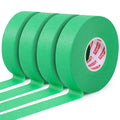 4 Rolls Green Painters Tape 24mm x 55 Yards Green Masking Tape Painters Tape for DIY, Labeling, Car, Art Supplies, General Painting