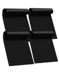 4 Pack Oven Liners for Bottom of Oven, 17x25 Large Heavy Duty Non-Stick Reusable Oven Mat for Electric, Gas, Toaster & Convection Ovens - BPA & PFOA Free, Dishwasher Safe, Kitchen Essentials,Black