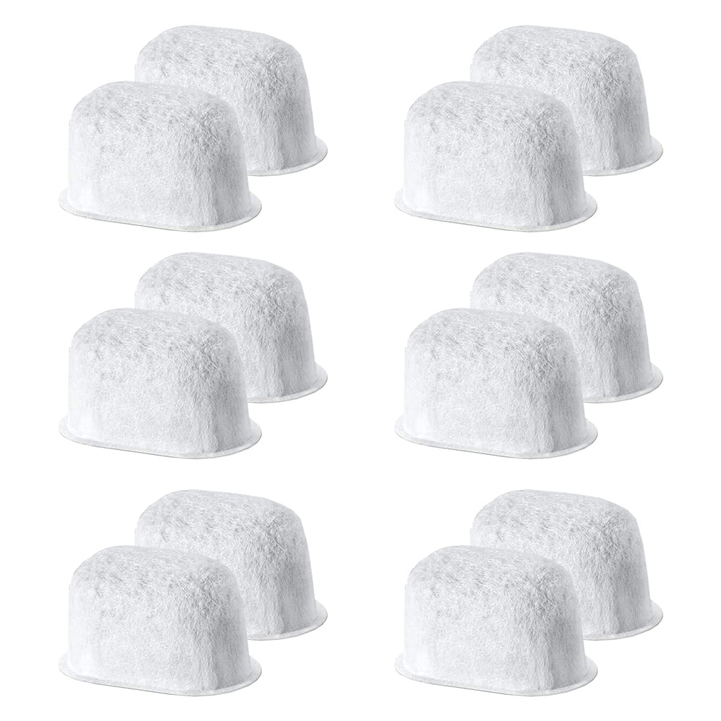 12-Pack BWF100 Filters for Breville* Filters Breville* Espresso Cappuccino Coffee Machine BES870 BES810 BES990 BES980 BES920 BES870XL BES860XL BKC600XL Charcoal Water Filter Coffee Maker Cartridge