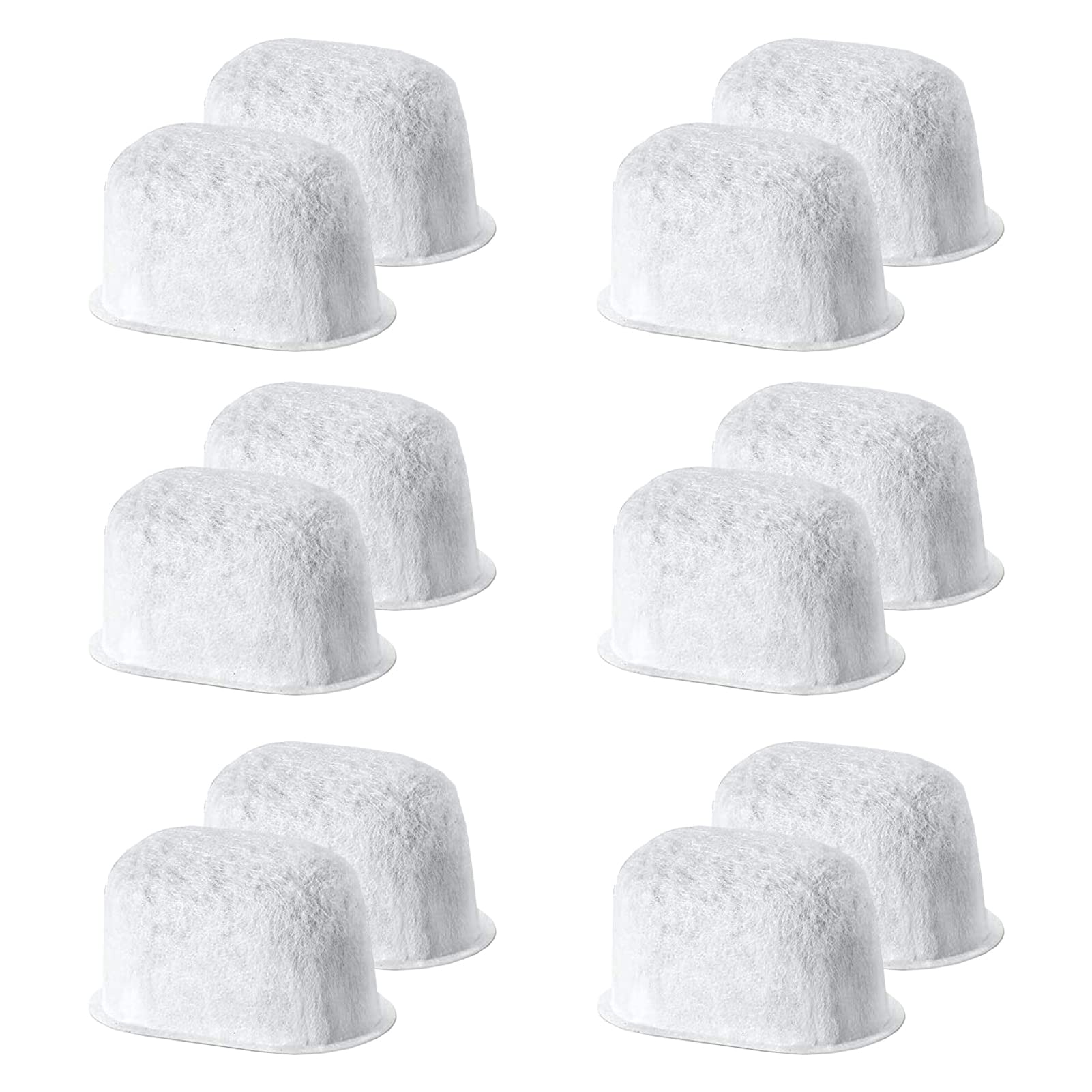12-Pack BWF100 Filters for Breville* Filters Breville* Espresso Cappuccino Coffee Machine BES870 BES810 BES990 BES980 BES920 BES870XL BES860XL BKC600XL Charcoal Water Filter Coffee Maker Cartridge