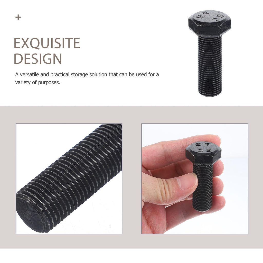 Gadpiparty Bolt Shaped Storage Box Realistic Screw Hiding Container Hidden for Outdoor Camping and Secure Small Item Storage