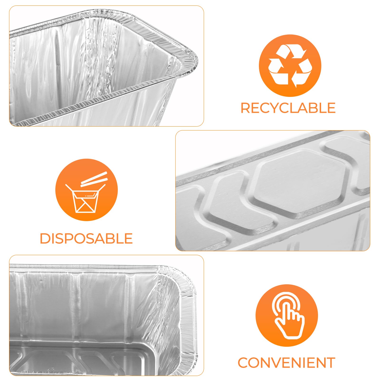 Drip Pan Grease Cup Liners - 30 Pack Disposable Aluminum Foil Drip Pan Liners,Grease Catcher Cup Liner,Disposable Grill Grease Tray,Griddle Drip for Blackstone 30",28",36" (30Pack for Blackstone)