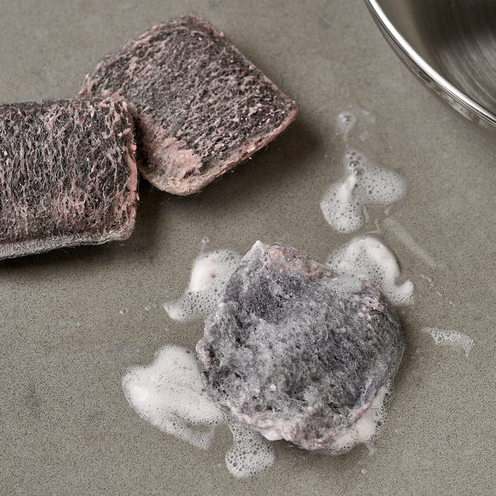 Brillo Steel Wool Soap Pads, Long Lasting, Original Red Scent Cleaning (10 Count, Pack of 1)
