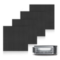 HUOMENDirect 4-Pack 12inch x Oven Liners, Nonstick Sheet Pan, Roast Tray, Baking Dish, Basket Liner for Bottom Ninja SP101 SP301 Foodi Air Fry and most 12-inch / 13-inch Electric Gas (30cm 30cm) SP