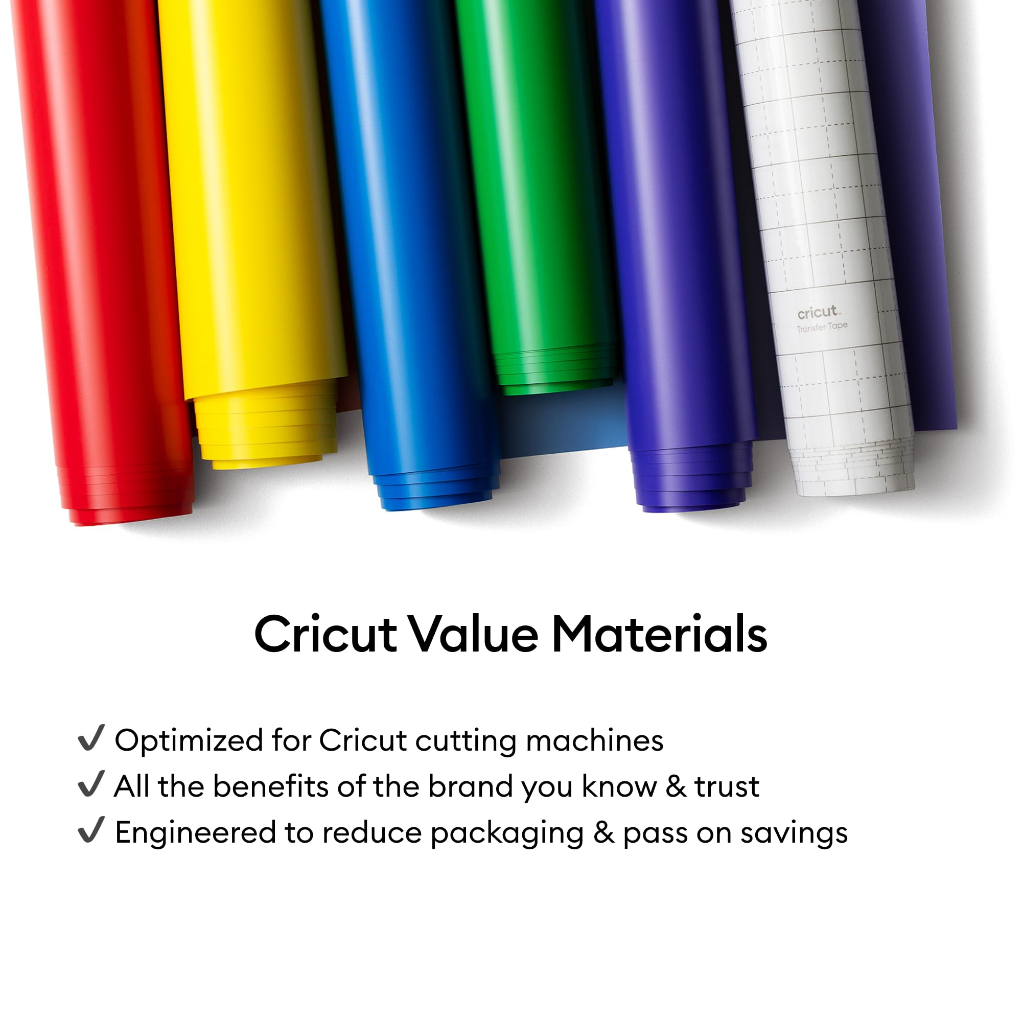 Cricut Value Transfer Tape (12in x 50ft Roll) - Easy transfers for Vinyl Projects, for Maker & Explore Machines