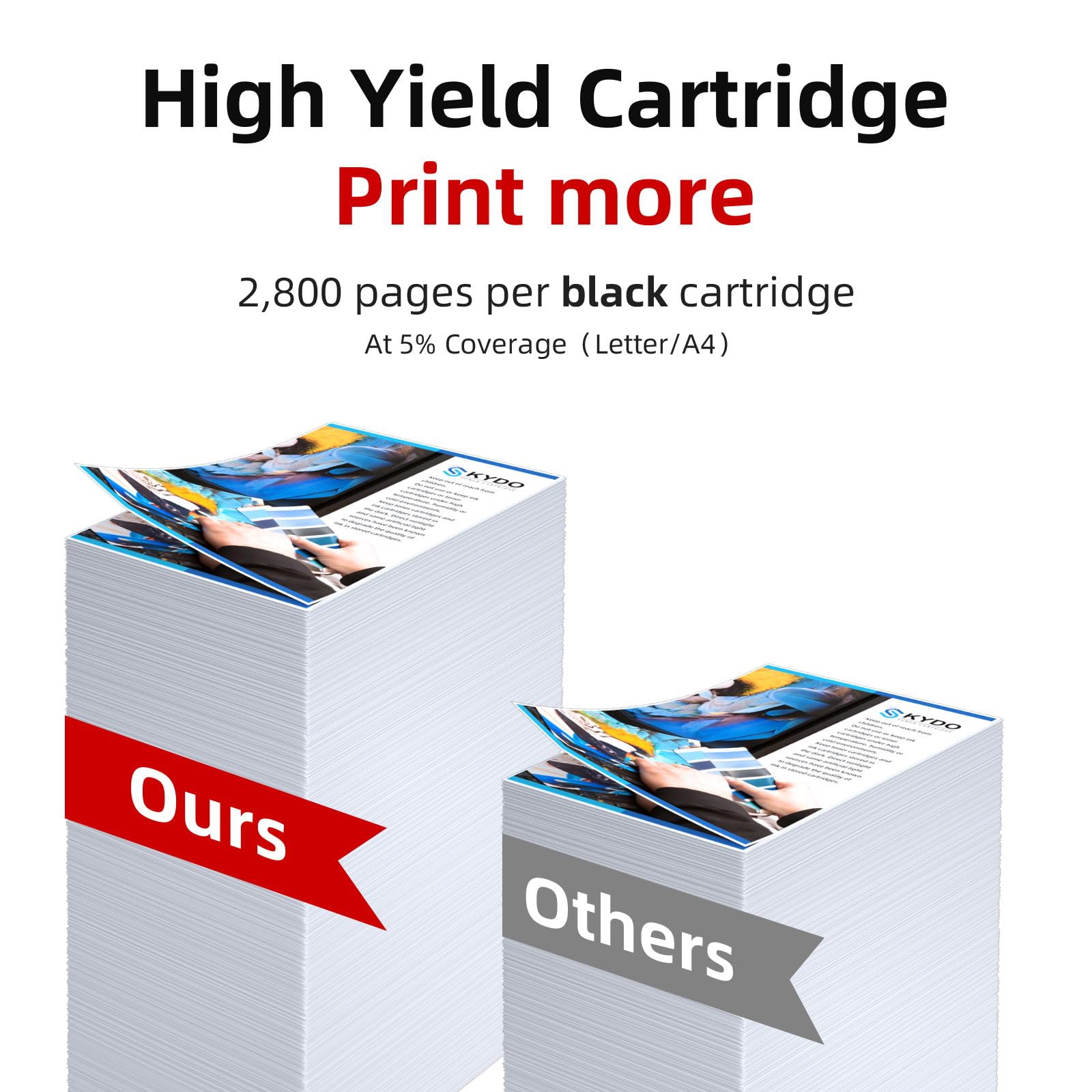 [2 Black] 045H Toner Cartridge, Mf632CDW Toner Black Replacement for Canon 045 045H CRG-045H Use with Canon Color imageCLASS MF634Cdw MF632Cdw LBP612Cdw LBP612C LBP612 MF632 MF632C 634C MF634 Printer