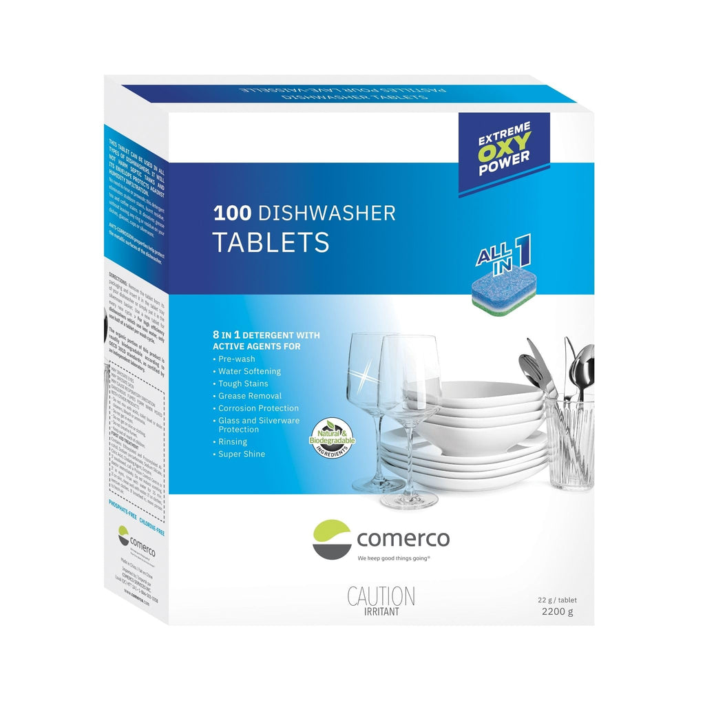 100 Dishwasher Tablets Extreme OXI Power - All in 1
