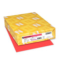 Neenah Astrobrights Premium Color Paper, 24-Pound, 8.5 x 11-Inch, 500 Sheets, Rocket Red