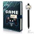 Diary with Lock for Boys Ages 8-12, Game Journal with Lock, Video Game Diary with Pen for Teen Boys 10-18, Gaming Notebook Birthday Gifts Back to School Gift Easter Gift for 10 11 12 14 15 16 Teenages