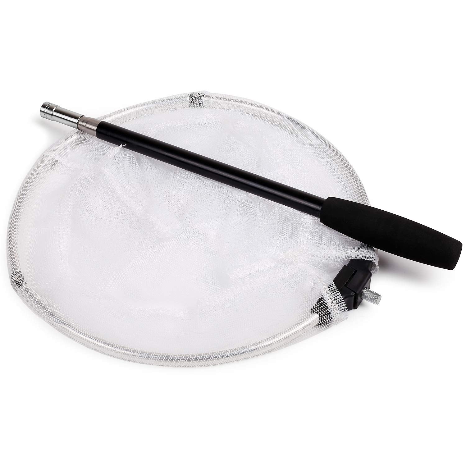 (25cm Ring, 120cm Handle) - RESTCLOUD Insect and Butterfly Net with 25cm Ring, Handle Extends to 120cm