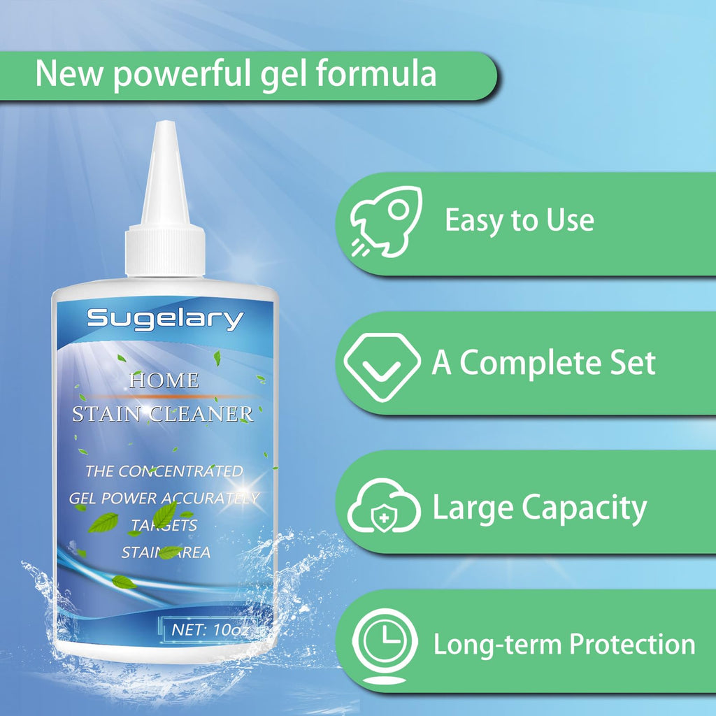 Mould Stains Cleaning Gel, Washing Machine Cleaner for Front Loader Seal, All-Purpose Gel for Bathroom Grout, Sink, Shower, Caulk, Front Load Washer Cleaning Solution-10 fl oz