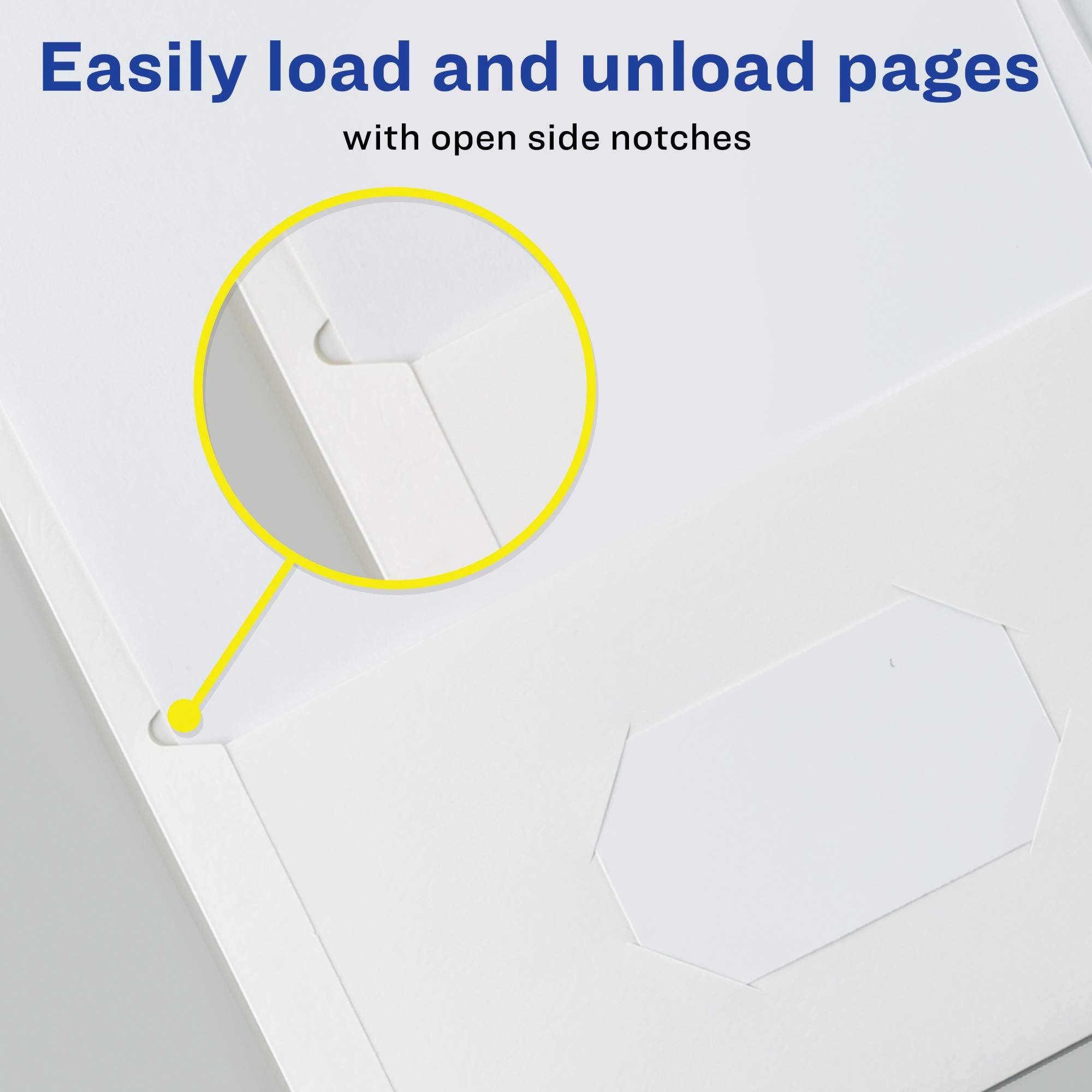 Two Pocket Folders, White, Paper, 8-1/2" x 11"