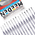 MEEDEN Micro Detail Paint Brush Set,15 Tiny Professional Miniature Fine Detail Brushes Detailing Paint Kit for Acrylic, Watercolor, Oil - Models, Airplane Kits, Nail Painting