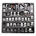 BUDDE 42pcs Domestic Sewing Machine Presser Feet Set for Brother, Babylock, Singer, Janome, Elna, Toyota, New Home, Simplicity, Necchi, Kenmore, and White Low Shank Sewing Machines