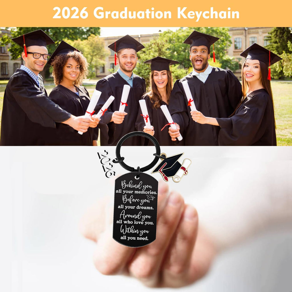 Graduation Gifts, Class of 2026 Graduation Travel Tumbler for Him Her, Inspirational 2026 Grad Gifts for High School Colleage Students Daughter Son Friends Women Men Master Gifts(Black)