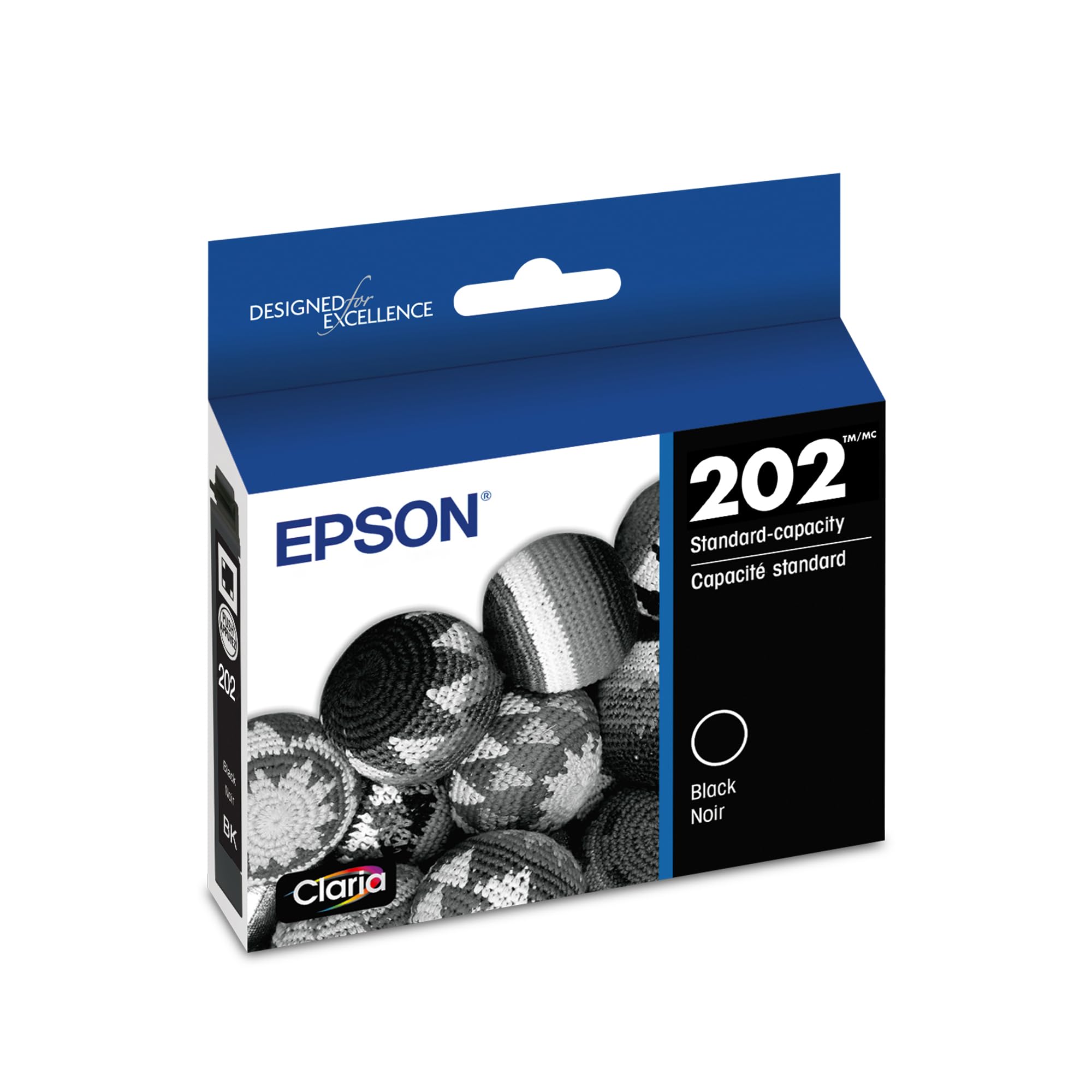 Epson T202120-S Claria Standard-capacity Ink Cartridge - Black