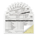 suituts 12 Pack Canadian Driver’s Vehicle Inspection Report Book/Forms, 2 Part Carbonless, 5.5 x 8.5 Inch Daily Pre-Trip Checklist Log for Truck Drivers (31 Sets Each Pack)