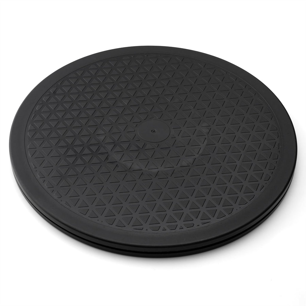 Famgee 12 Inch Lazy Susan Turntable Heavy Duty Rotating Swivel Stand Lazy Susan with Steel Ball Bearings for Flat Panel Monitors, Computer, TV, Speakers, Bonsai, Statue, Cabinet Organizer