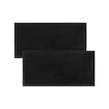 2 Pack Heavy-Duty Bar Mat Pad PVC Rubber Dish Drying Spill Matting for KTV Bar Glass Home (S)