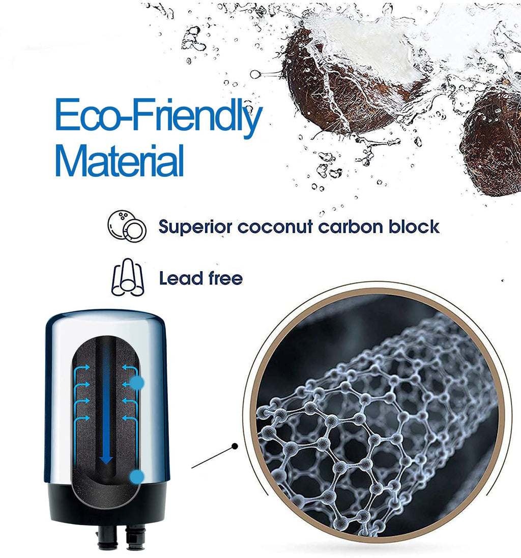 Brita Faucet Filter Replacement - Compatible With Brita 36311 & 42618 On Tap Faucet Water Filtration System, FR-200 & FF-100 Replacement Filters, Reduces Lead, BPA Free, Chrome, 3-Pack