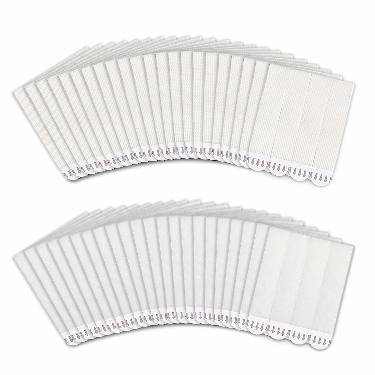 60-Pairs(120 Strips) Large Picture Hanging Strips Heavy Duty, Removable Hook and Loop Tape, Picture Hanger Damage Free, Waterproof Adhesive Strips for Frame Hanging
