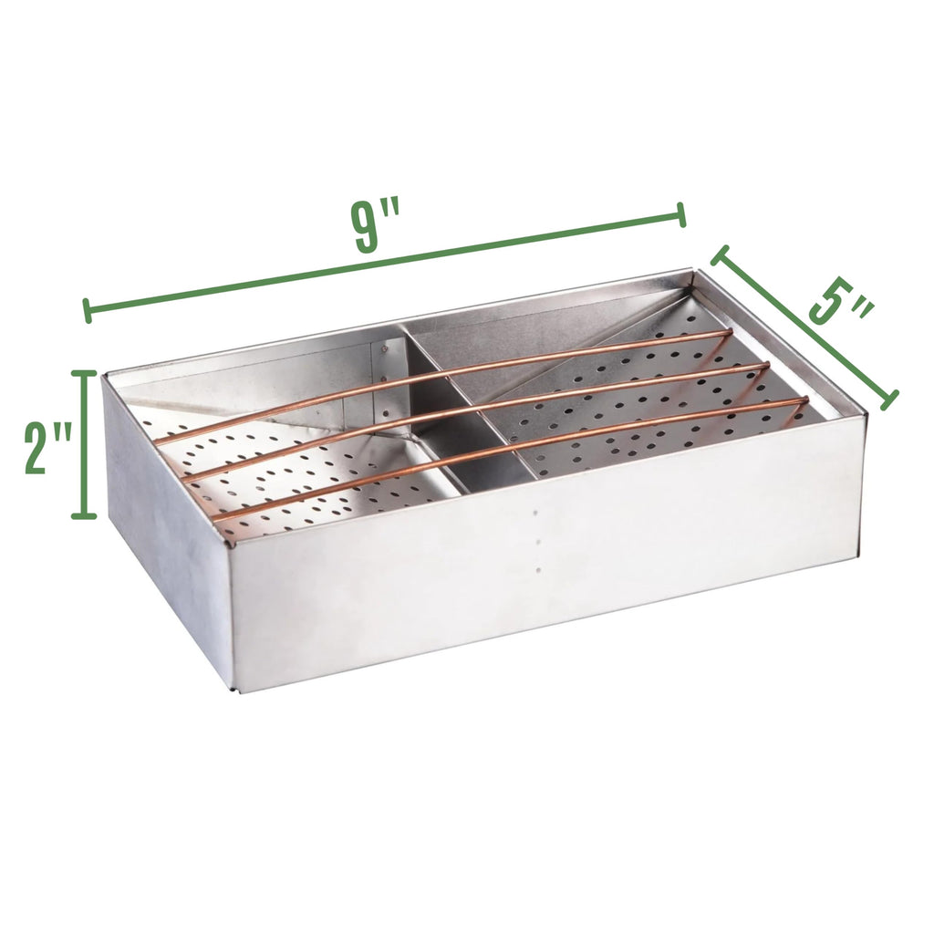 Camping Toaster for Campfire or Stove – 2-Slice Tin-Plate Bread Grill – Durable, Heat-Resistant Toaster for Wood Stove, Gas or Electric Cooking