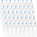 Fasmov Squeeze Bottle, 40 Pack 4-ounce Plastic Condiment Squeeze Squirt Bottles, Plastic Squeeze Bottles with Blue Tip Cap for Ketchup, Sauces, Salad Dressings, Crafts and More