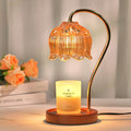 Flower Candle Warmer Lamp with Timer, Dimmable Candle Lamp Warmer, Mothers Day Birthday Gifts for Mom Wemen Her Wife, Anniversary Romantic Gifts Ideas, Vintage Lamp Candle Warmer