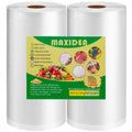 Vacuum Sealer Bags 8" x 50' 2 Rolls (Total 100ft) Commercial Grade Food Saver Bags Seal a Meal BPA Free Heavy Duty Great for Vac Storage Meal Prep or Sous Vide