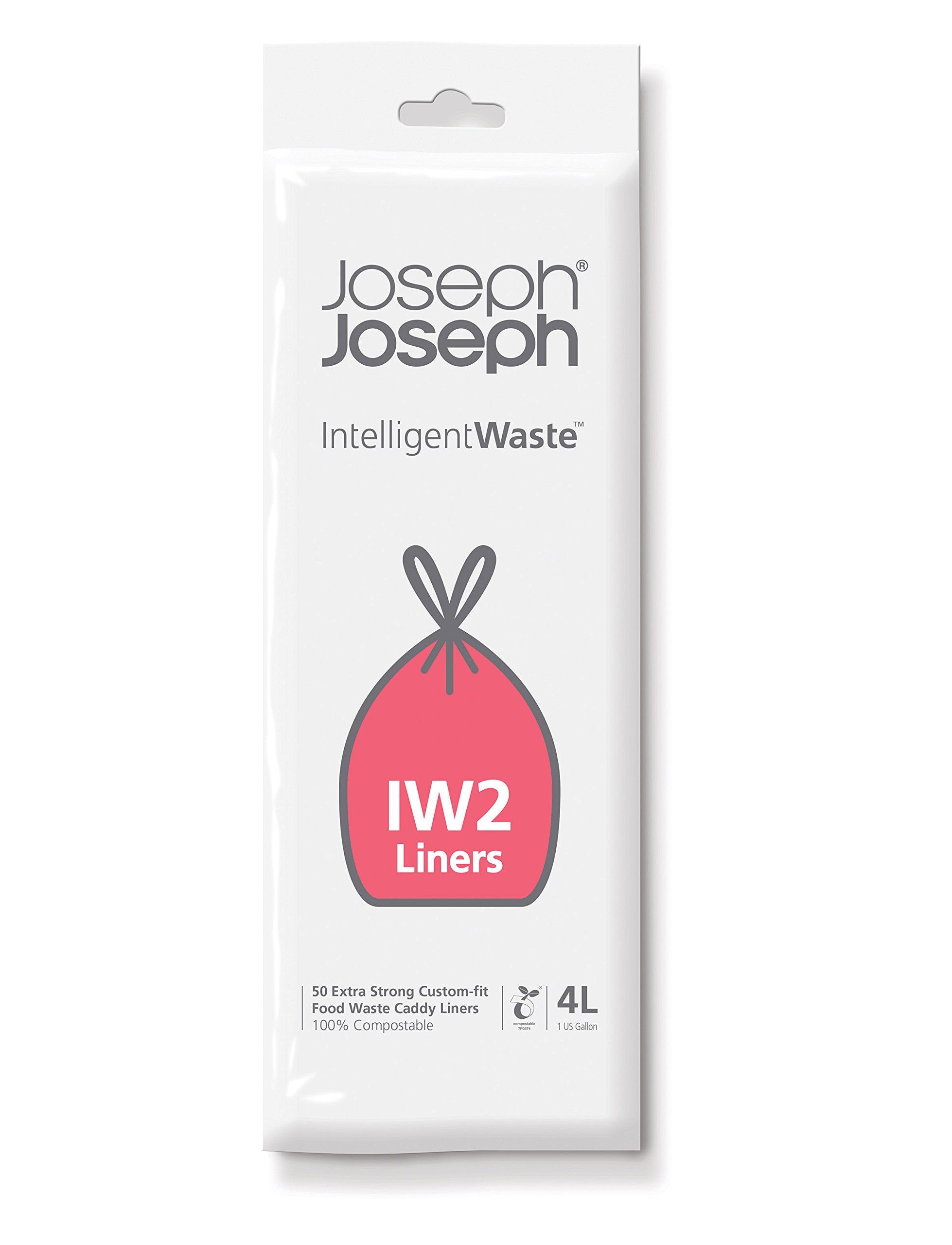 Joseph Joseph 7030007CB Compostable Bag 4, 50-Pack