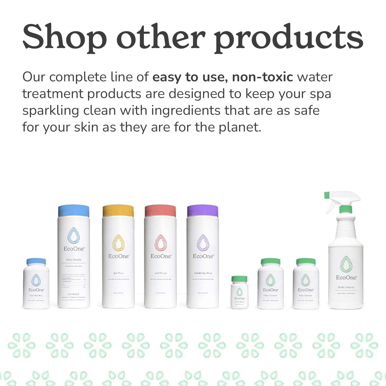 Filter Cleaner by EcoOne | All-Natural Spa & Hot Tub Filter Cleaner | Foam-Free, Chlorine-Free, & Phosphate-Free Spa Filter Cleaner | Prolongs Filter Life and Leaves No Residue, 8 Oz