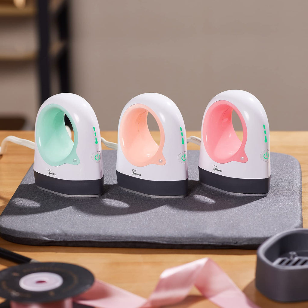 PowerPress HPM-0001-CR Mini Heat Press Machine-Mint Green
