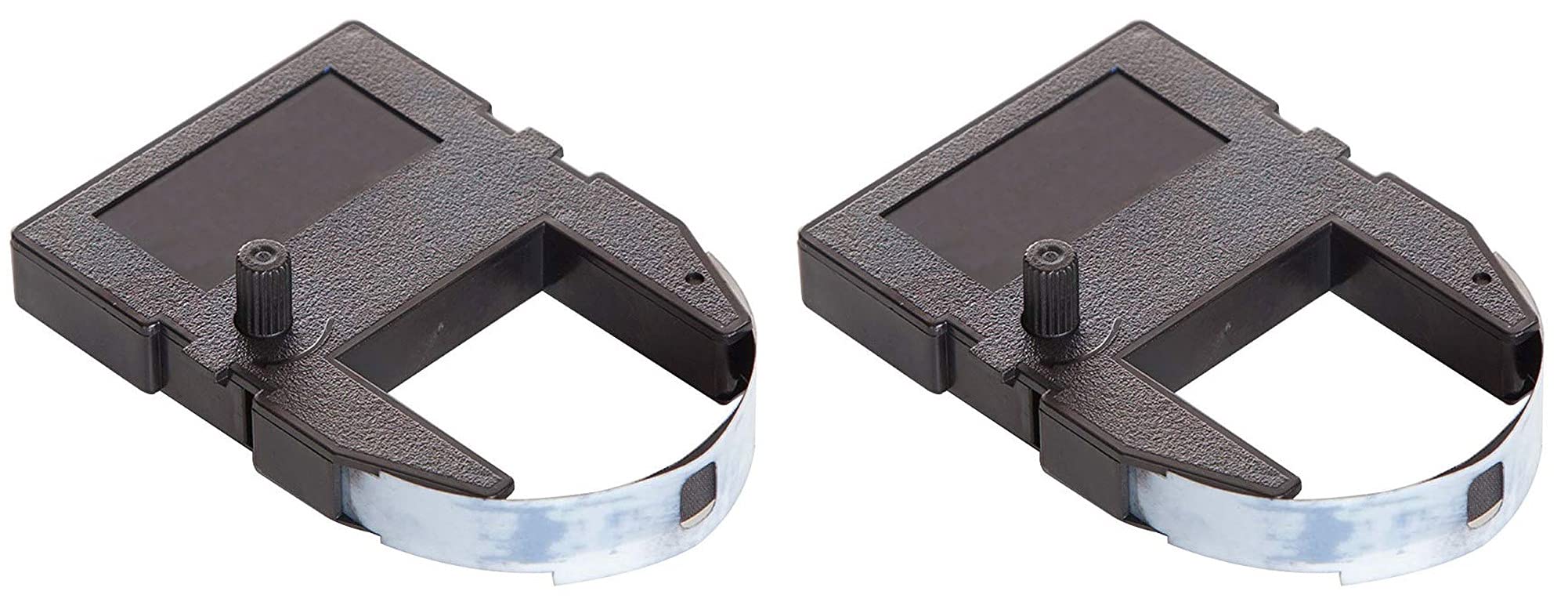 (2 Pack) Ribbon Cartridge for Pyramid 3500, 3700, 4000 Time Clocks, Black Ink, 4000R Compatible Replacement