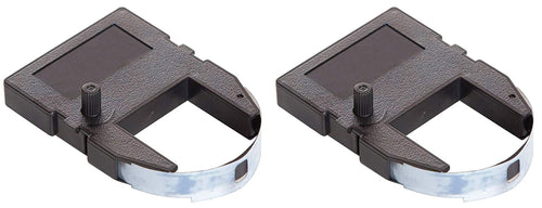 (2 Pack) Ribbon Cartridge for Pyramid 3500, 3700, 4000 Time Clocks, Black Ink, 4000R Compatible Replacement