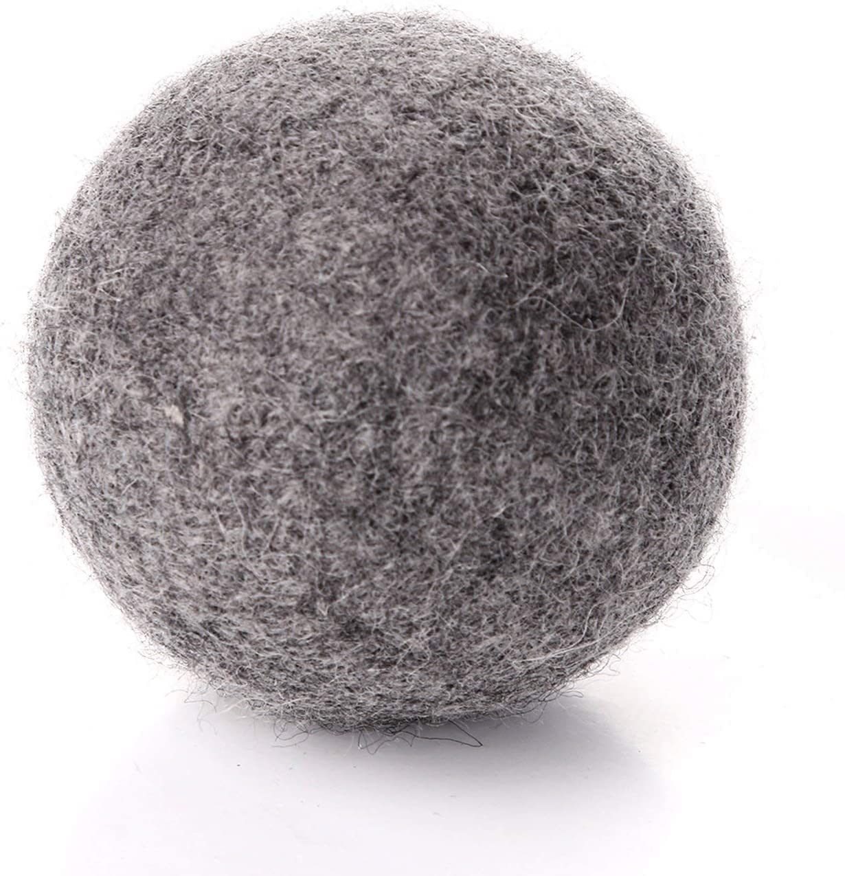 Lypumso Wool Dryer Balls Pack of 6 XL, Organic Premium Wool for Laundry, Natural Fabric Softener - Anti Static, Baby Safe, No Lint, Odorless and Reusable, Saves Drying Time