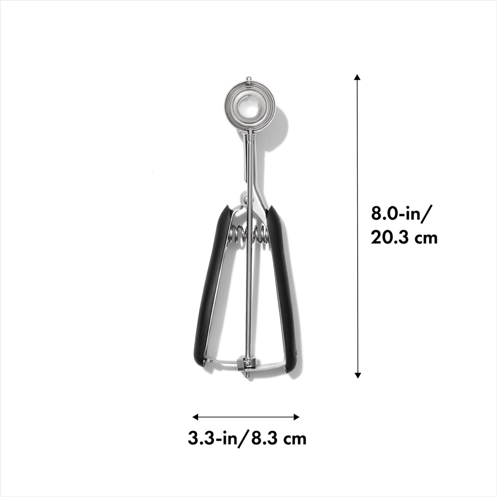 Oxo Good Grips Cookie Scoop, small, 1044083 | Black/Silver