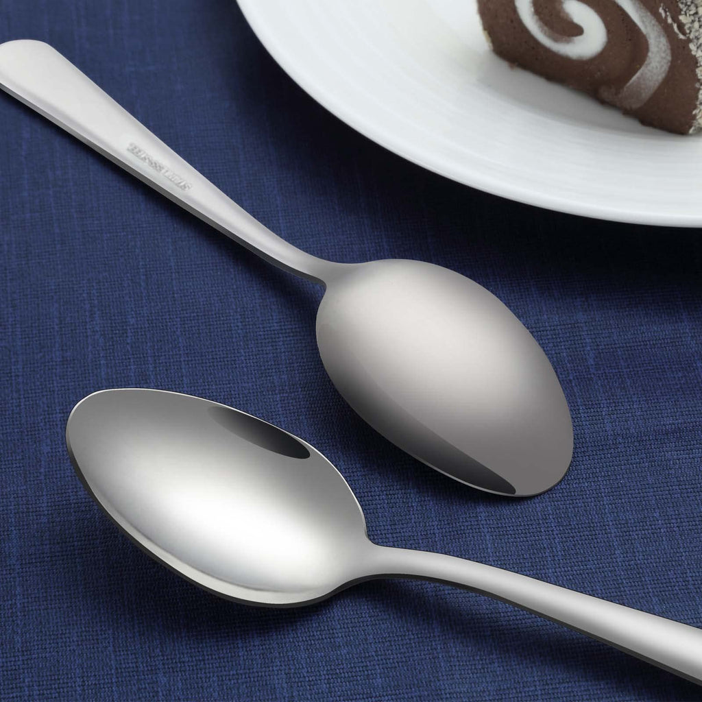 36-Piece Dinner Spoons Set, Funnydin 6.7" Inches Stainless Steel Table Spoons Silverware, Durable Dinner Spoons Set, Use for Home, Hotel and Restaurant - Mirror Polished, Dishwasher Safe