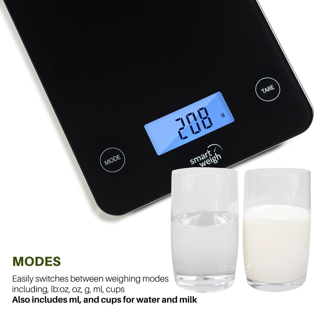 Smart Weigh Digital Glass Top Food Scale