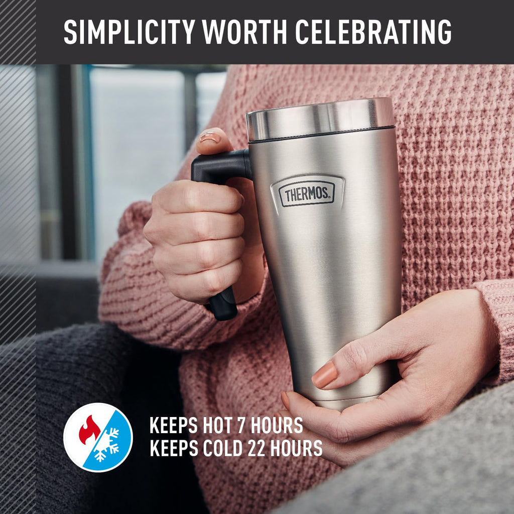 THERMOS, ICON Series, Stainless Steel Mug, Granite, 470mL